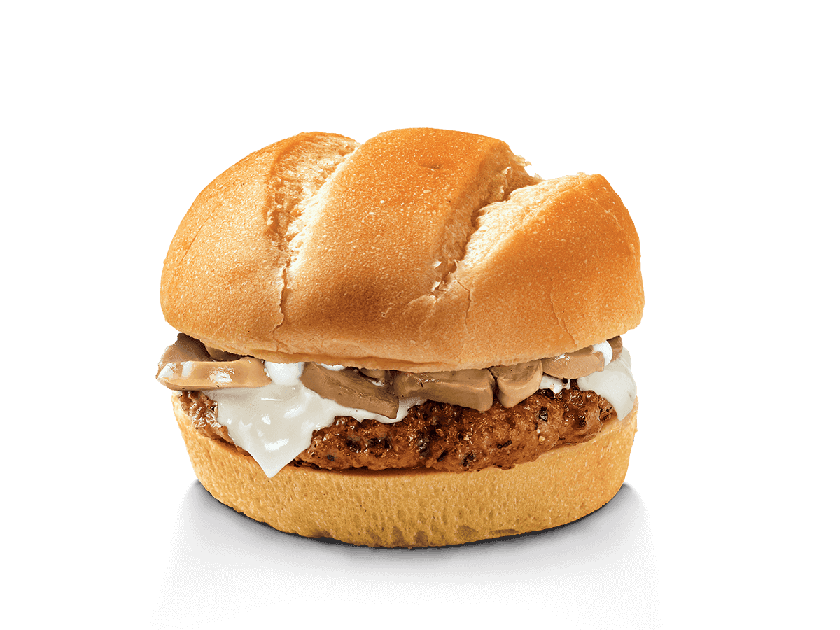 Jr. Swiss Mushroom Burger