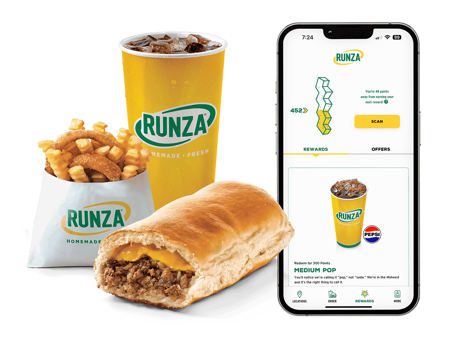 Runza® Rewards App