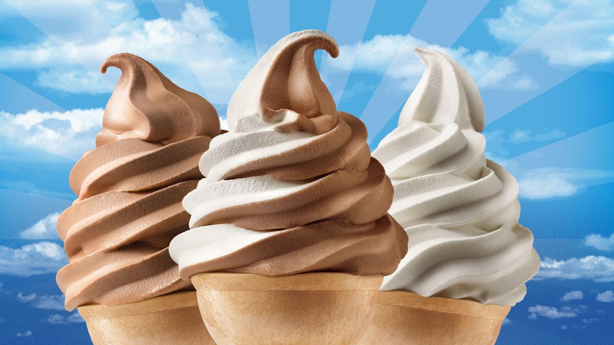 Runza® Cones - Chocolate, Twist, and Vanilla